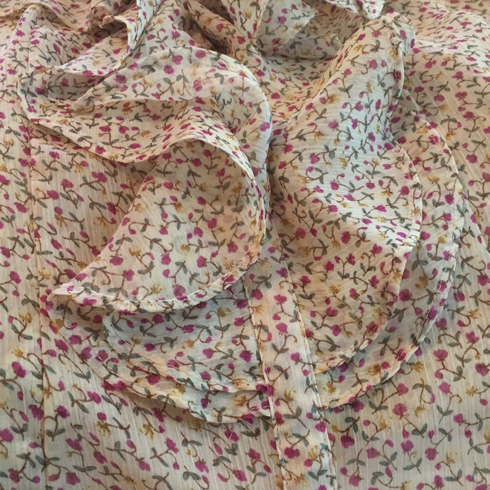 Sheer Floral Tank - Picture 3 of 4